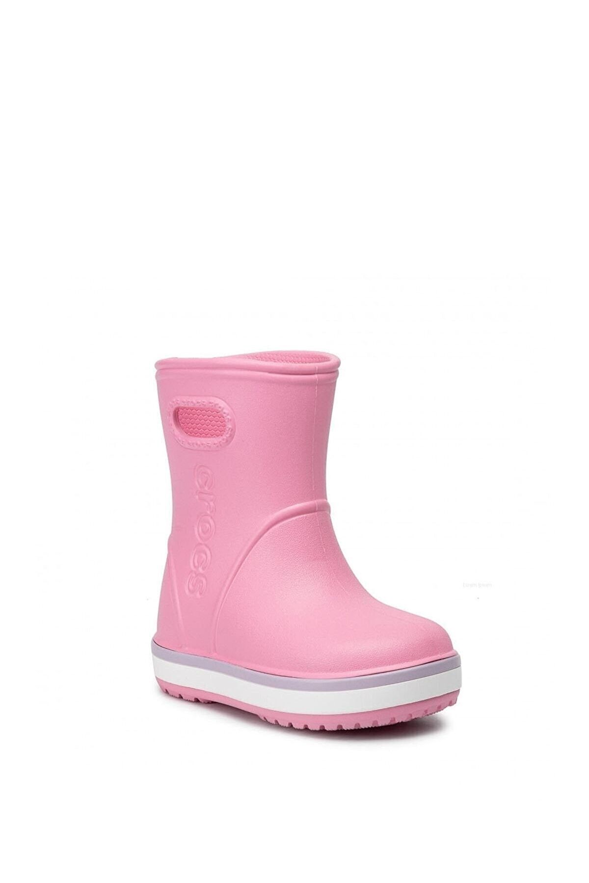 Crocs pink rain boots clearance