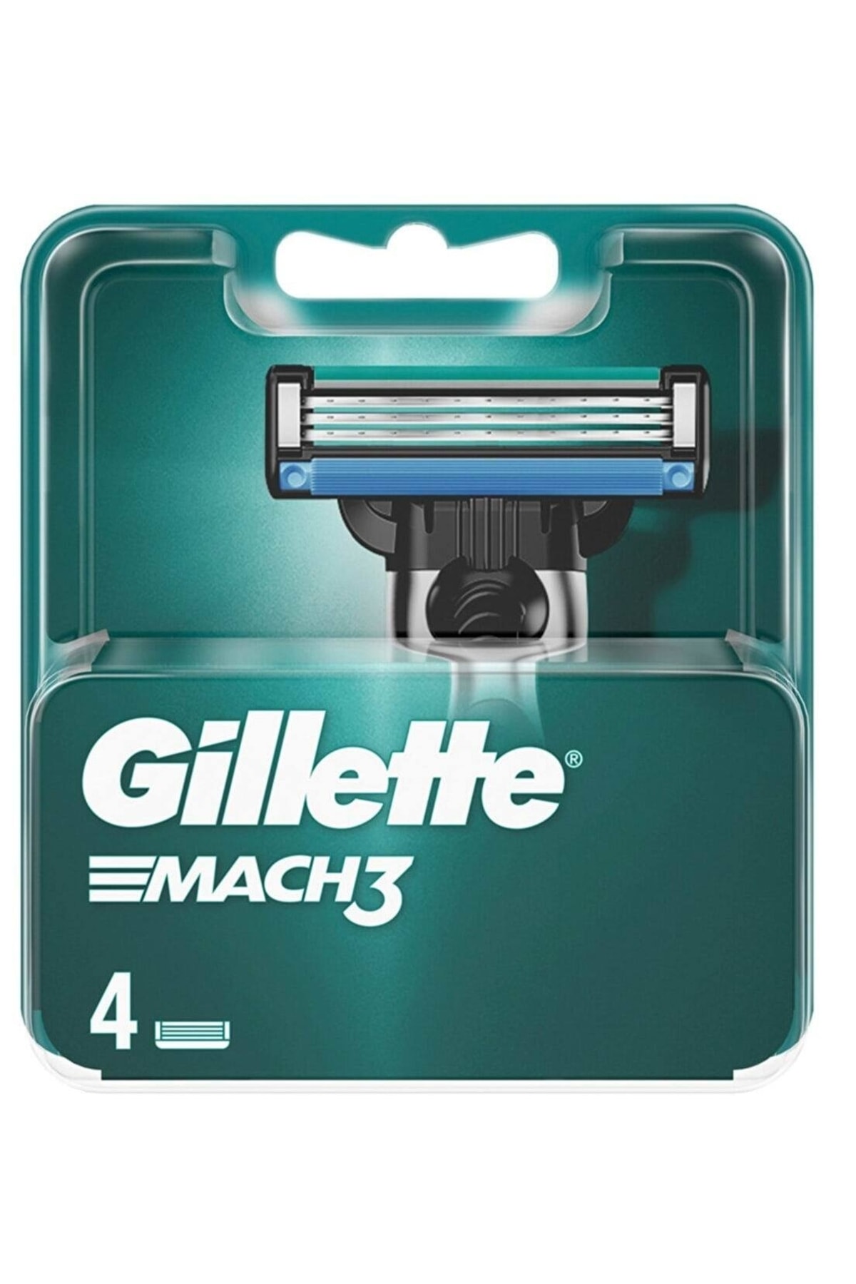 Gillette Mach3 Yedek Bıçak 4'lü (almanya Üretim)
