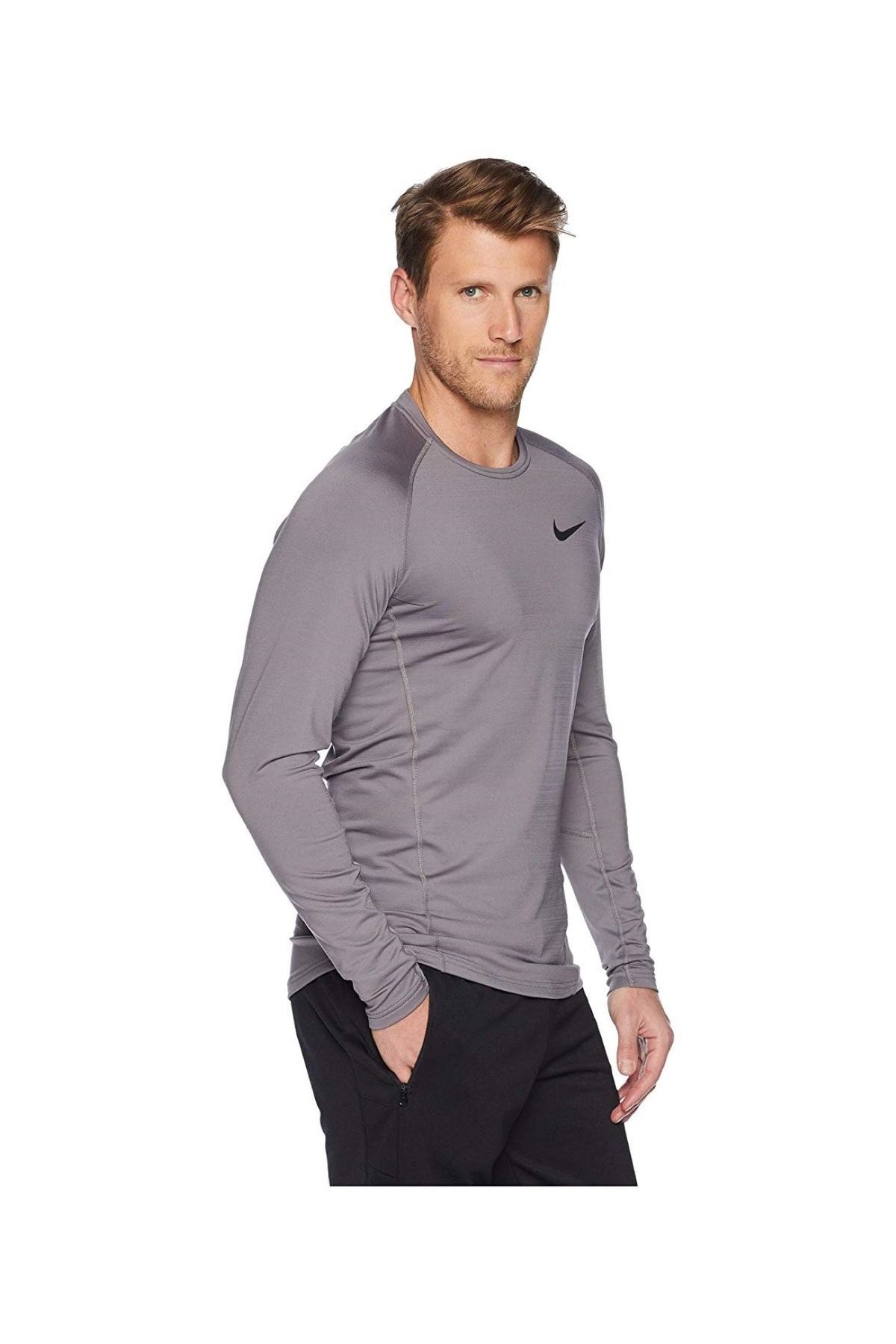 Nike pro therma long sleeve store