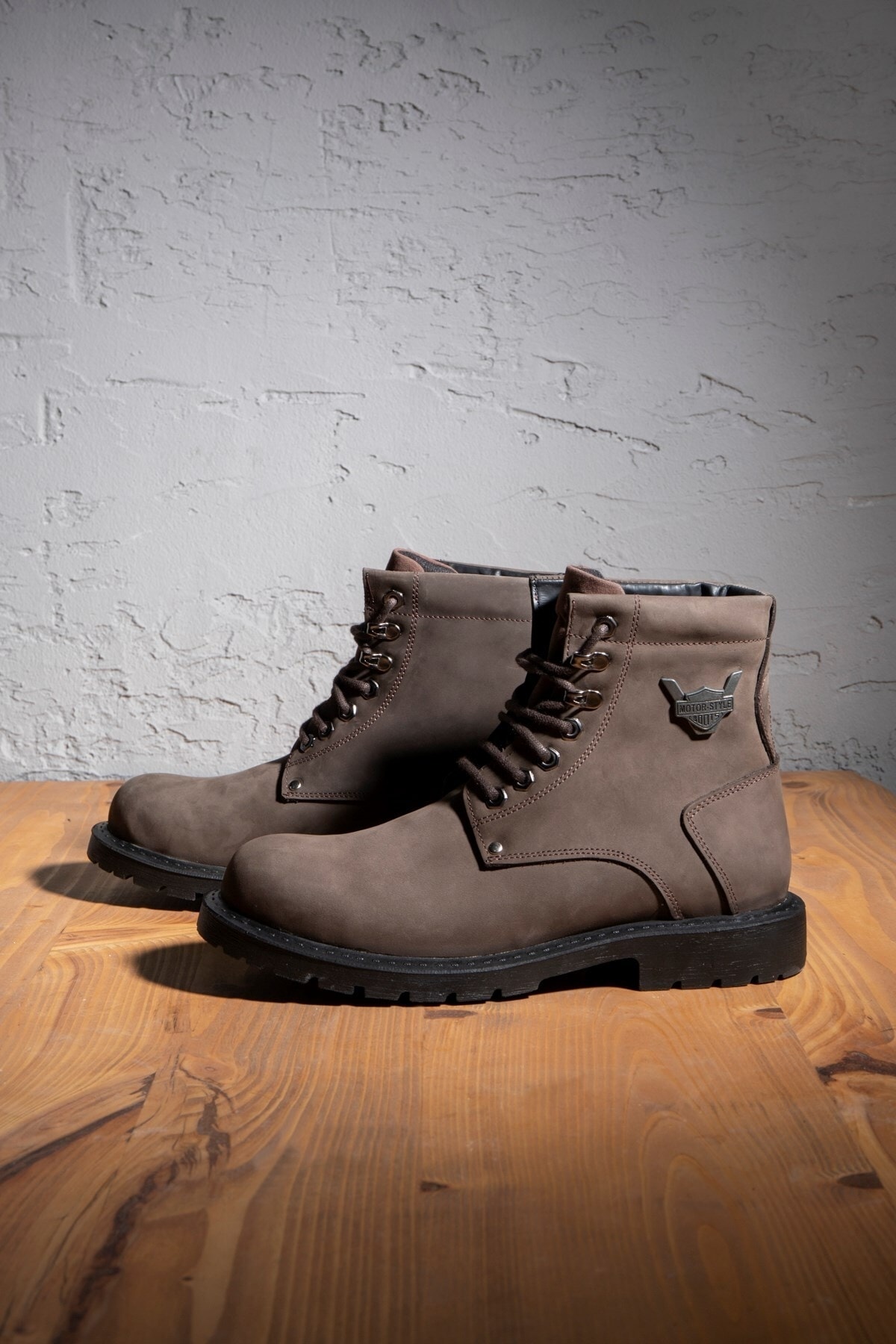 بوت مردانه قهوه ای Ducavelli | 8.68325E+12 اورجینال - تصویر 7