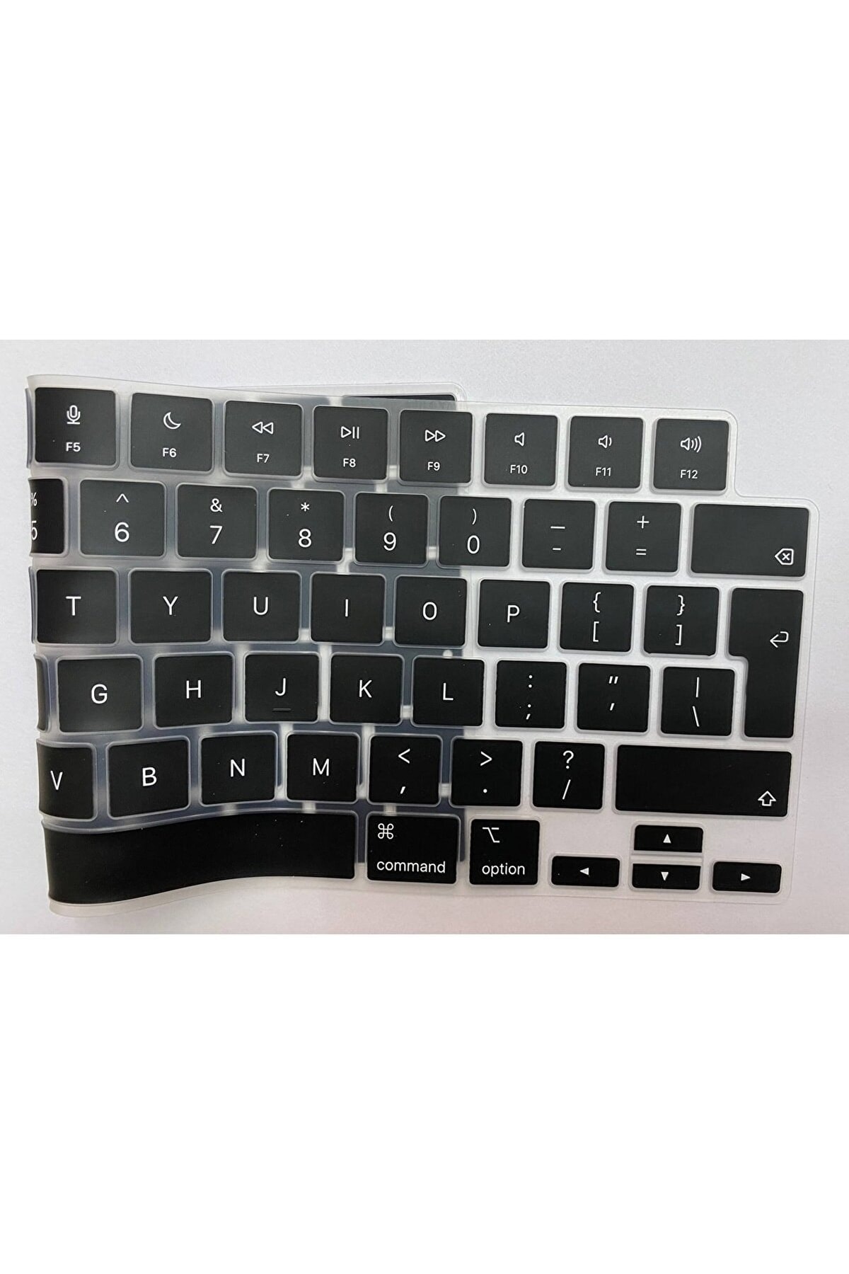 Macbook Air 13.6 A2681 2022 Türkçeyi Ingilizce Çevirir Silikon Klavye Koruyucu 2