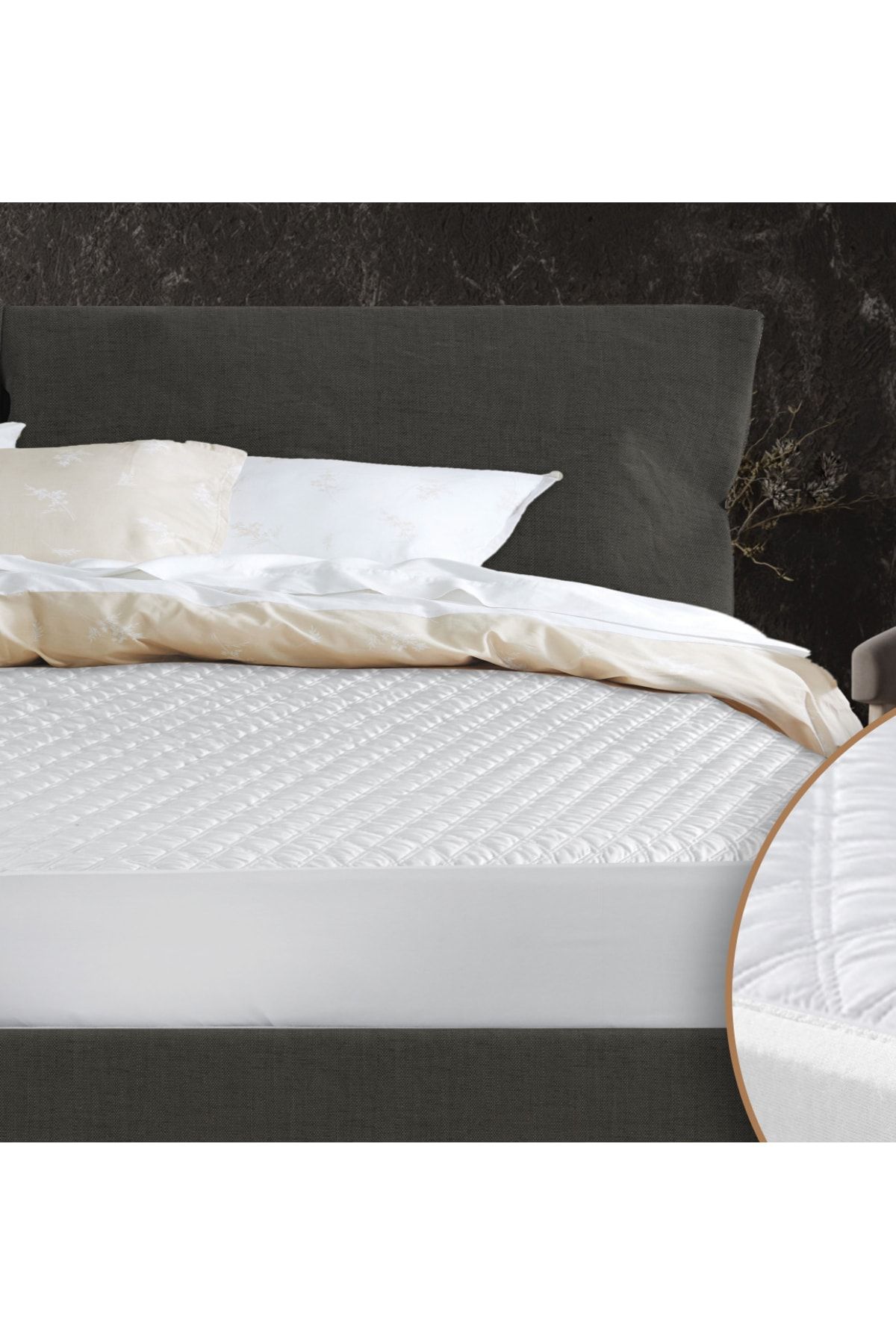 Pillow top online mattress protector