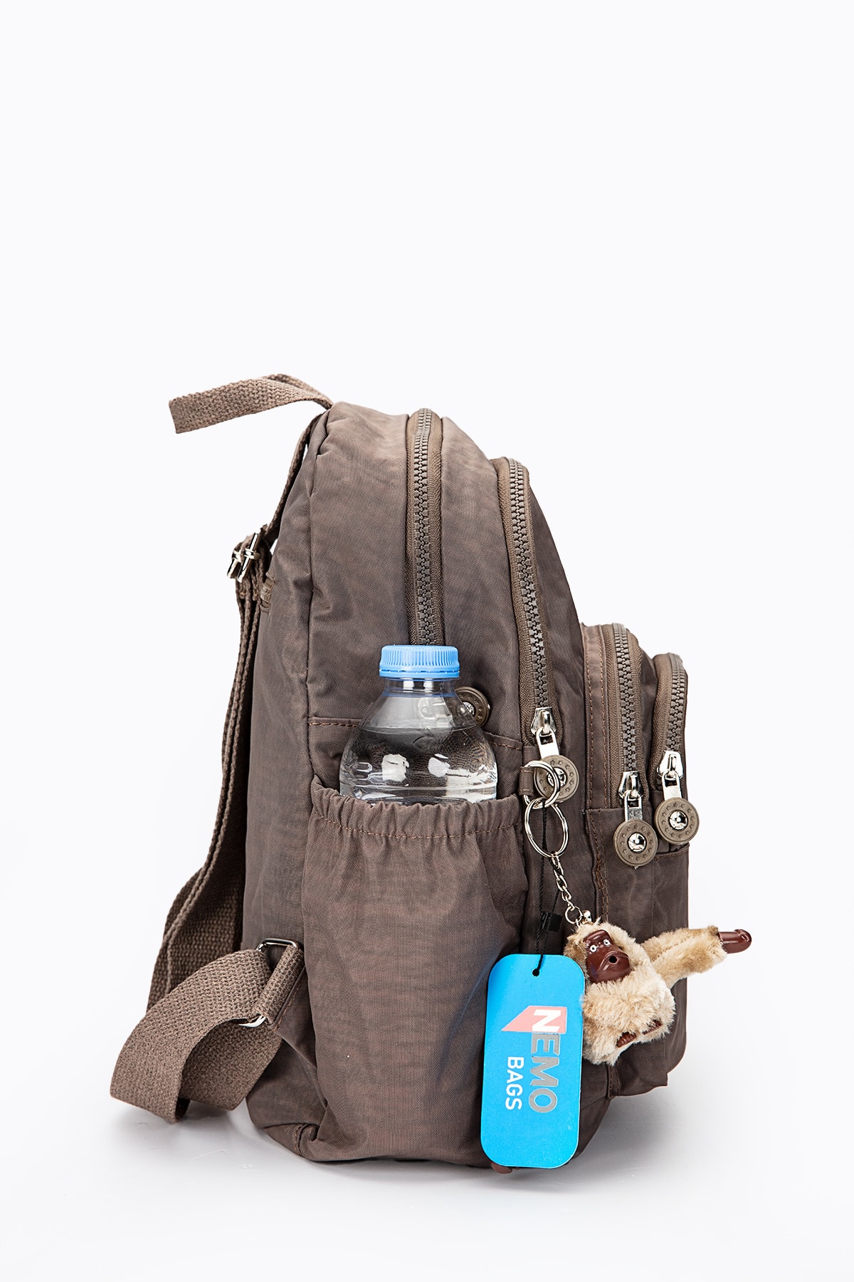 کوله پشتی زنانه قهوه ای NEMO BAGS | NEMOBAGS251 اورجینال - تصویر 5