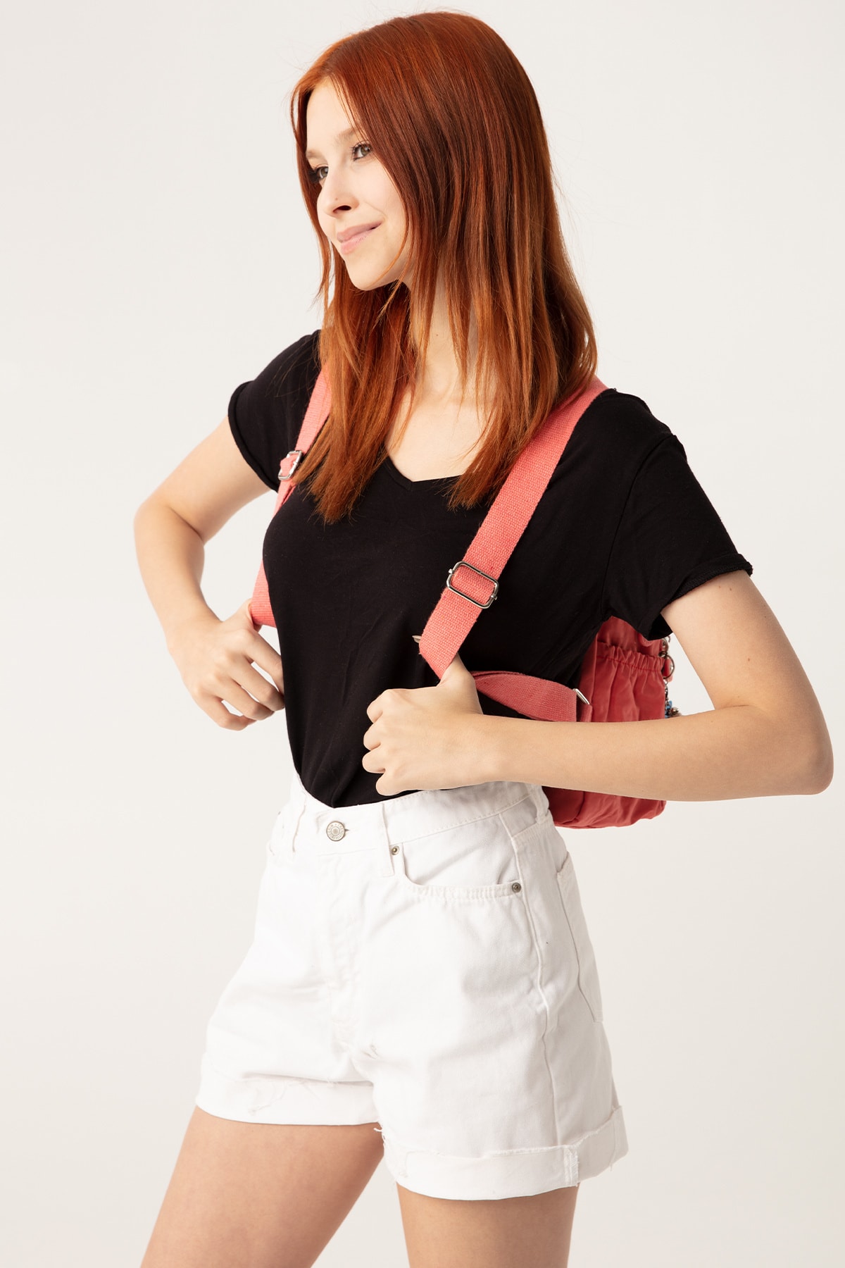 کوله پشتی زنانه نارنجی NEMO BAGS | NEMOBAGS251 اورجینال - تصویر 3