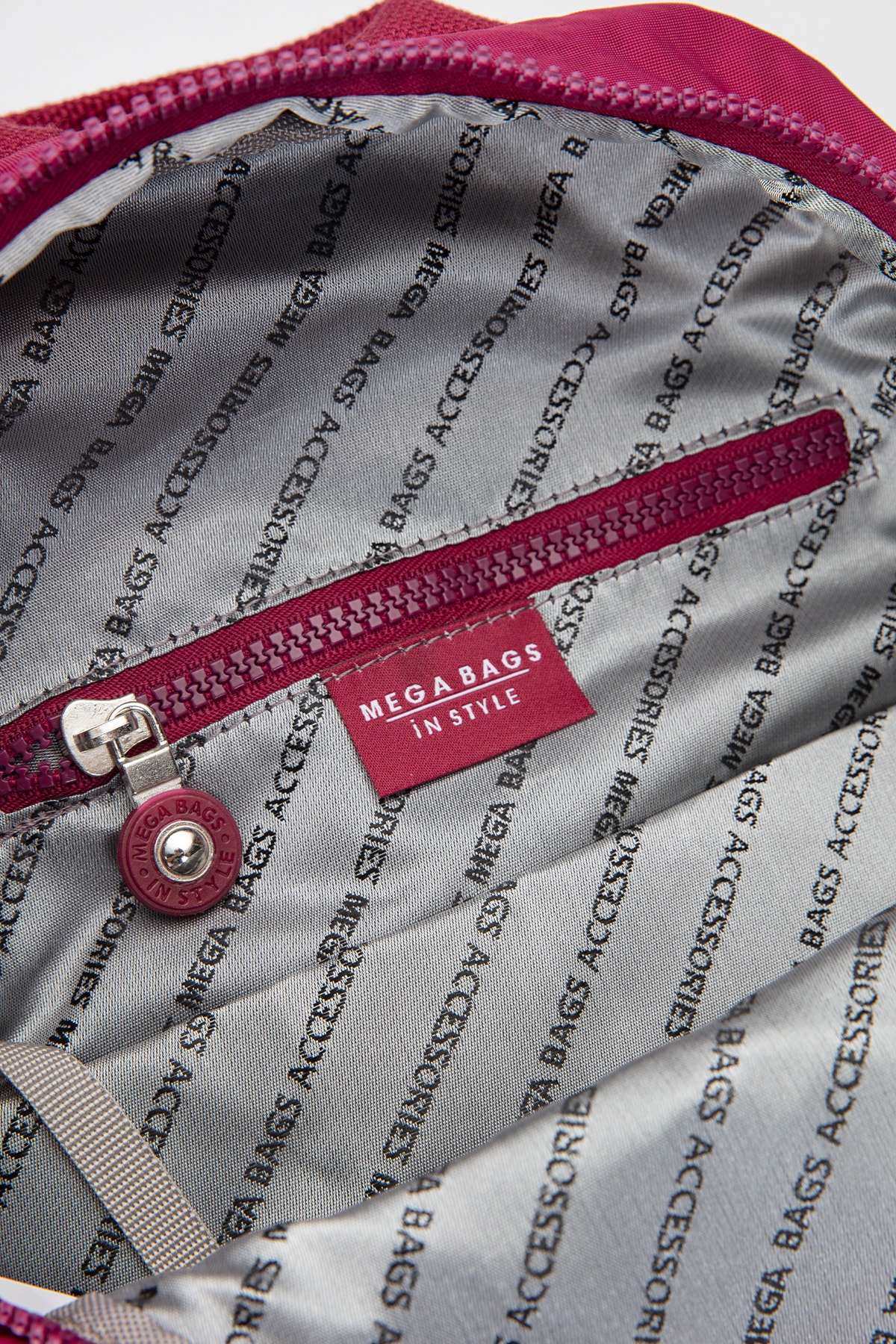 کوله پشتی زنانه بورگوندی NEMO BAGS | NEMOBAGS251 اورجینال - تصویر 5