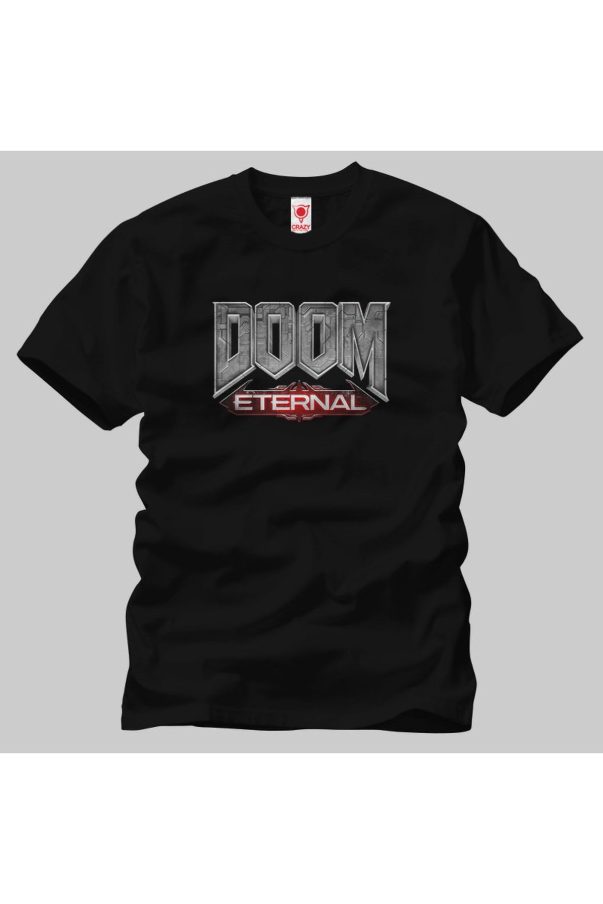 Built By Crazy-Doom Eternal Logo Unisex T-Shirt 1
