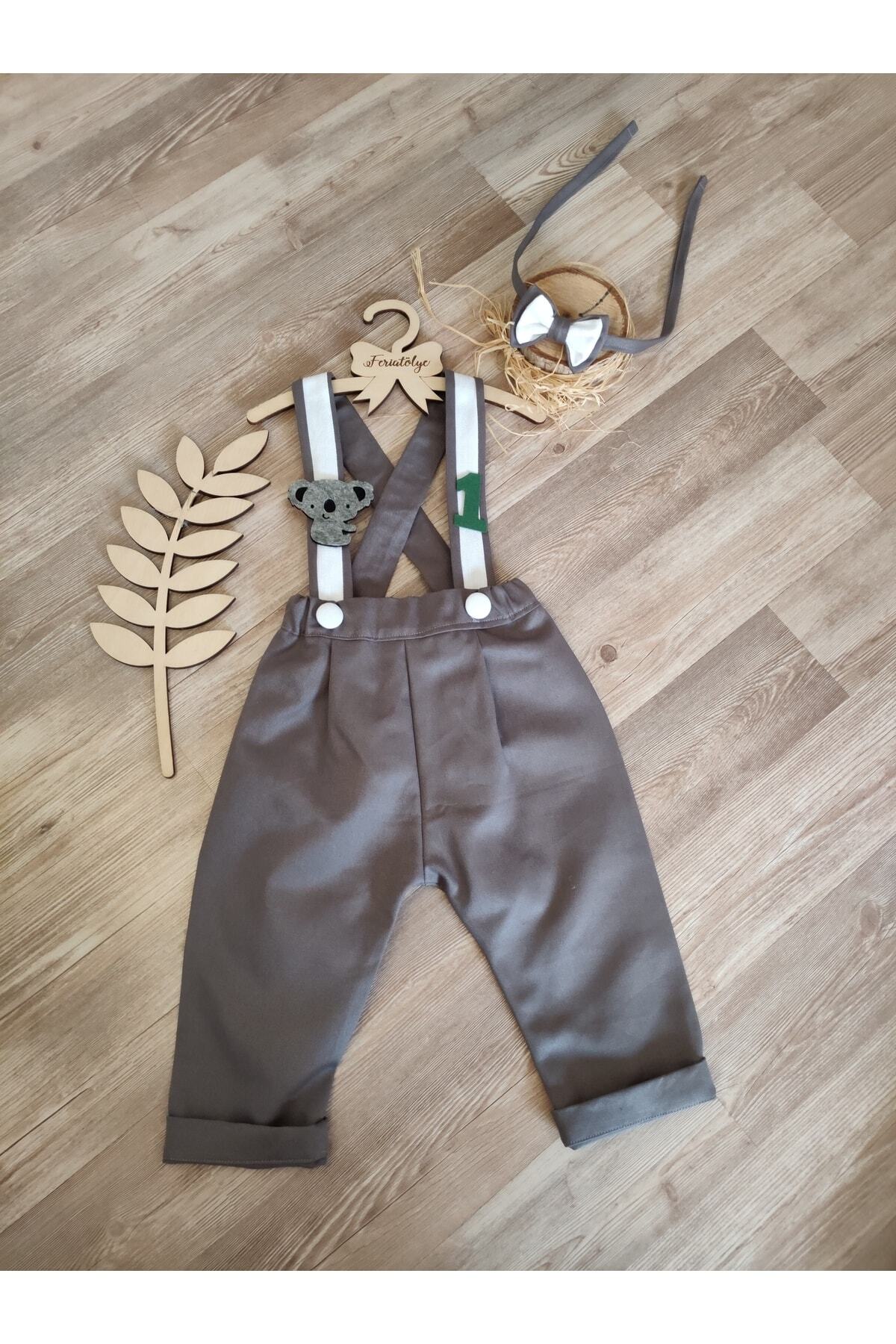 Koala Concept Baby Boy 1 Year Birthday Pants Dungaree