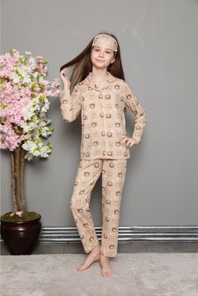 Kız Çocuk Little Bear Pijama Takımı 4-12 Yaş 13741 GRPCM00013741