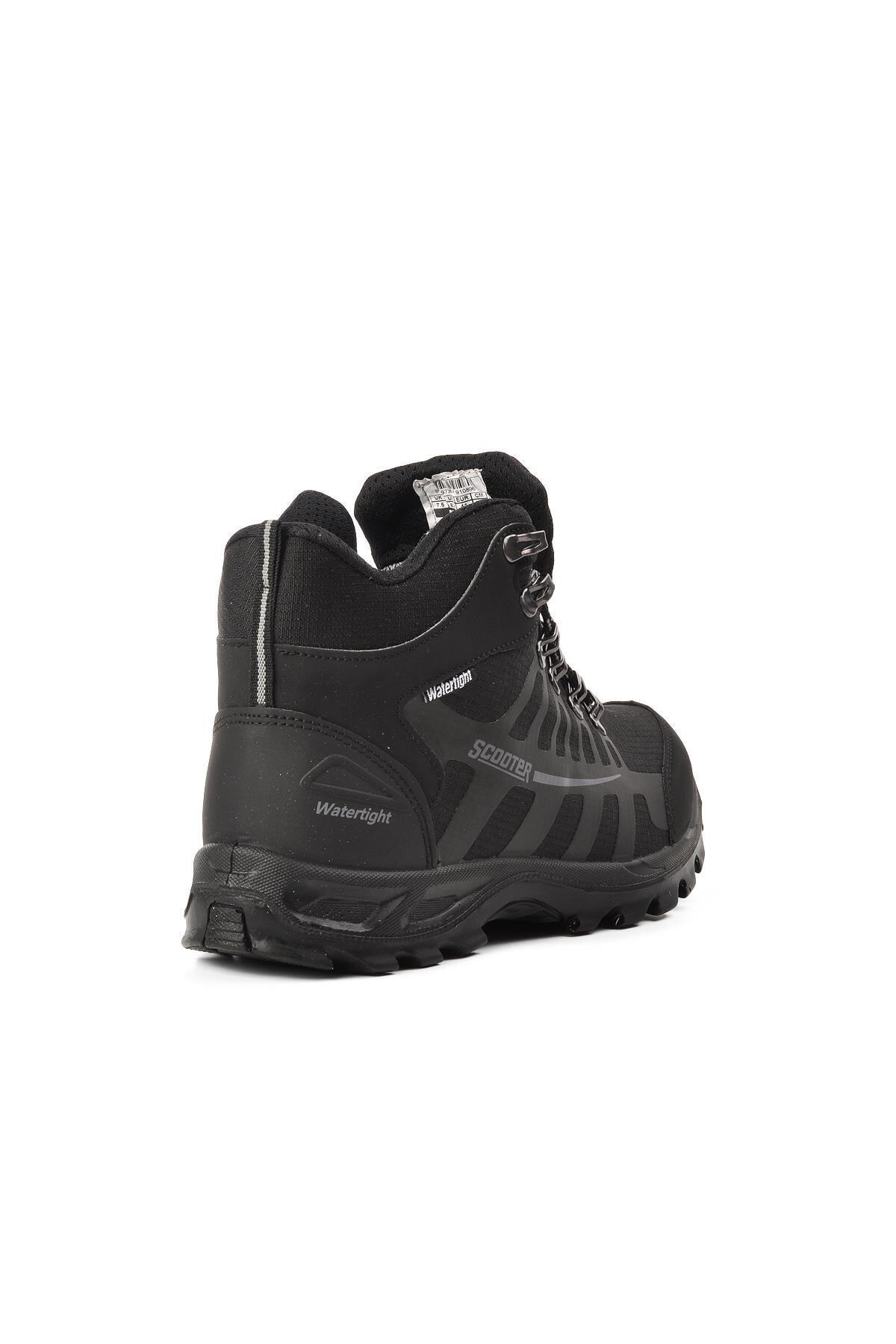 بوت مردانه مشکی Scooter | P-00000000016150 اورجینال - تصویر 4