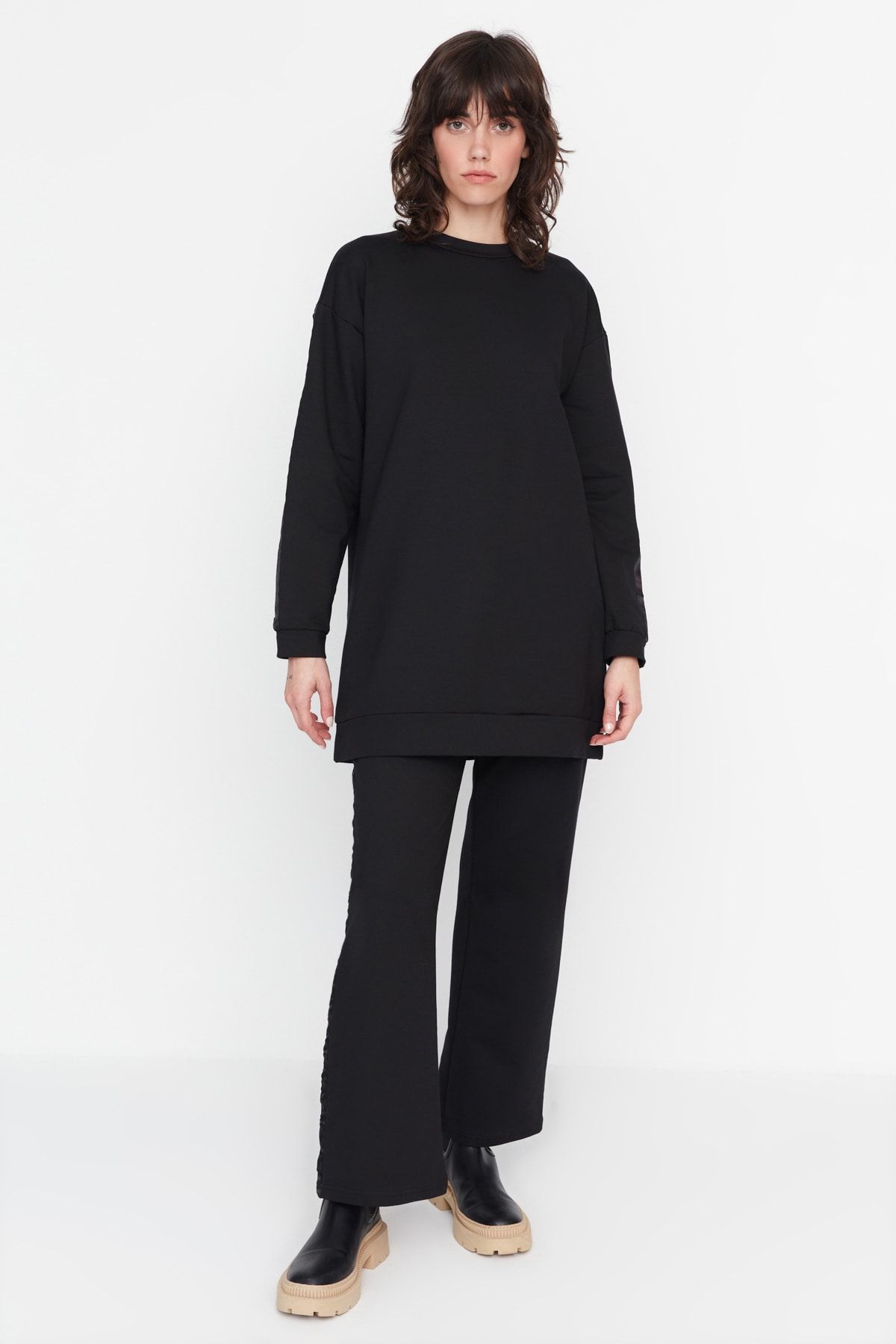 Knit tracksuit sales set