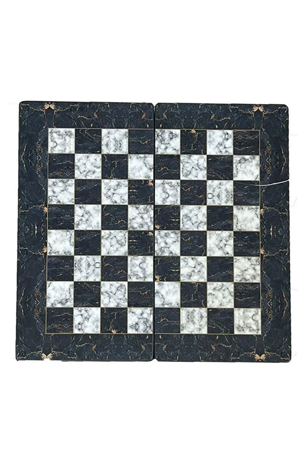 ESER-Marble Red Large Size Backgammon Set 2