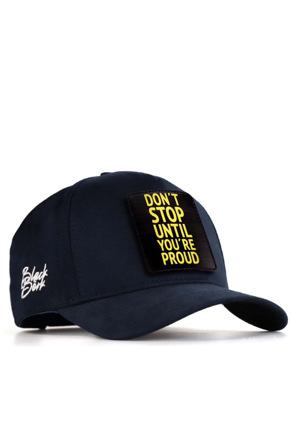 BlackBörk V1 Unisex Baseball Don't Stop54 Logolu Lacivert Cap Şapka
