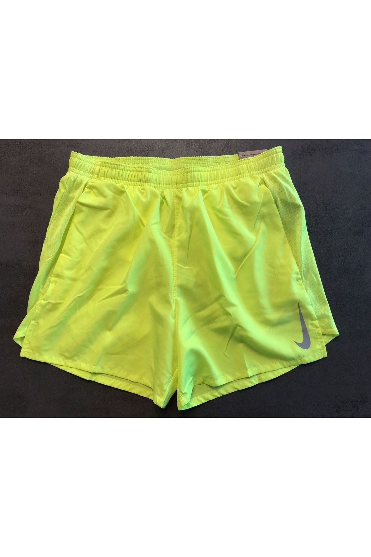 Nike Sports Shorts Yellow Normal Waist