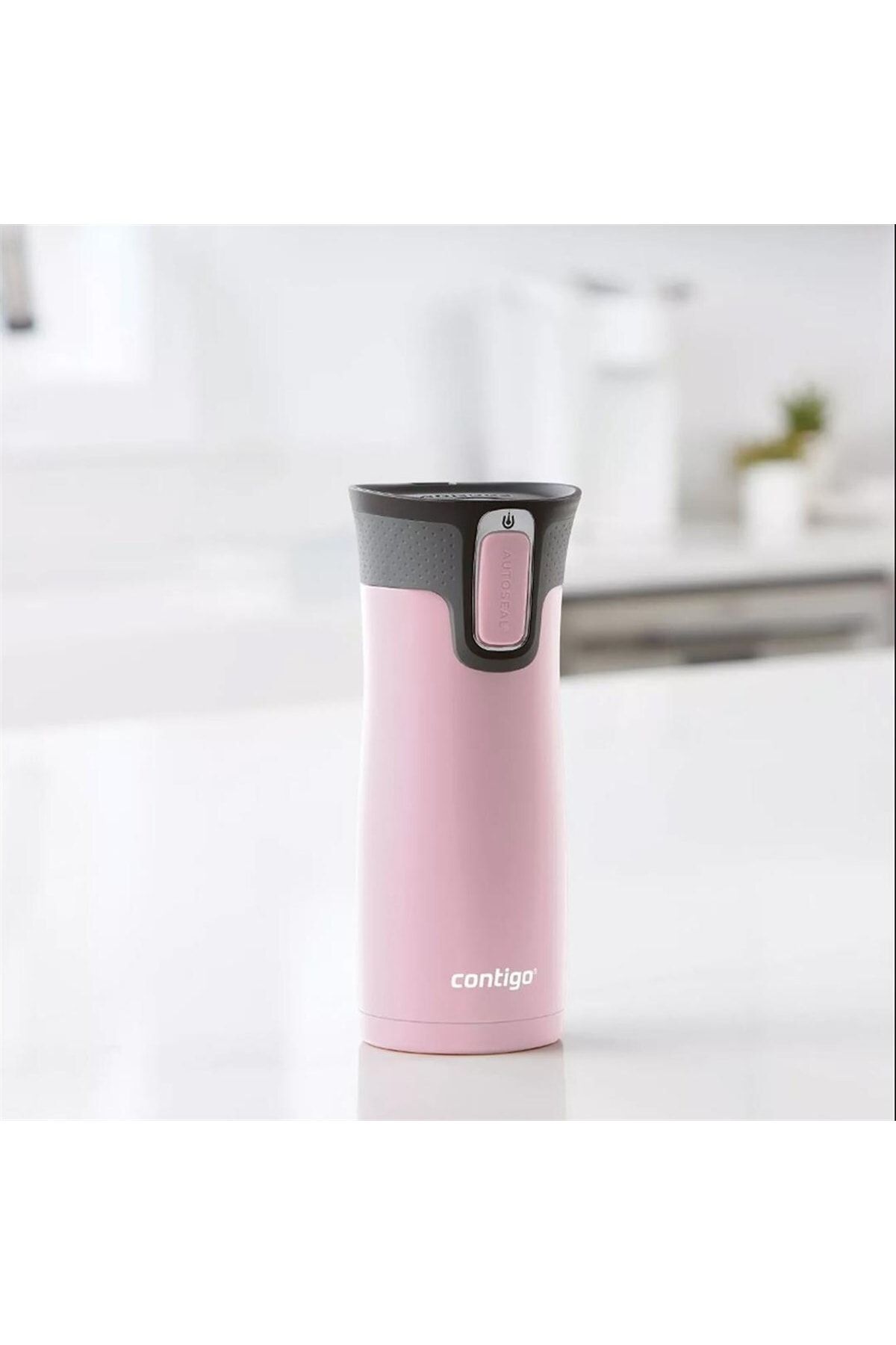فلاسک صورتی Westloop Autoseal Thermos Cup 470ml پودر Contigo