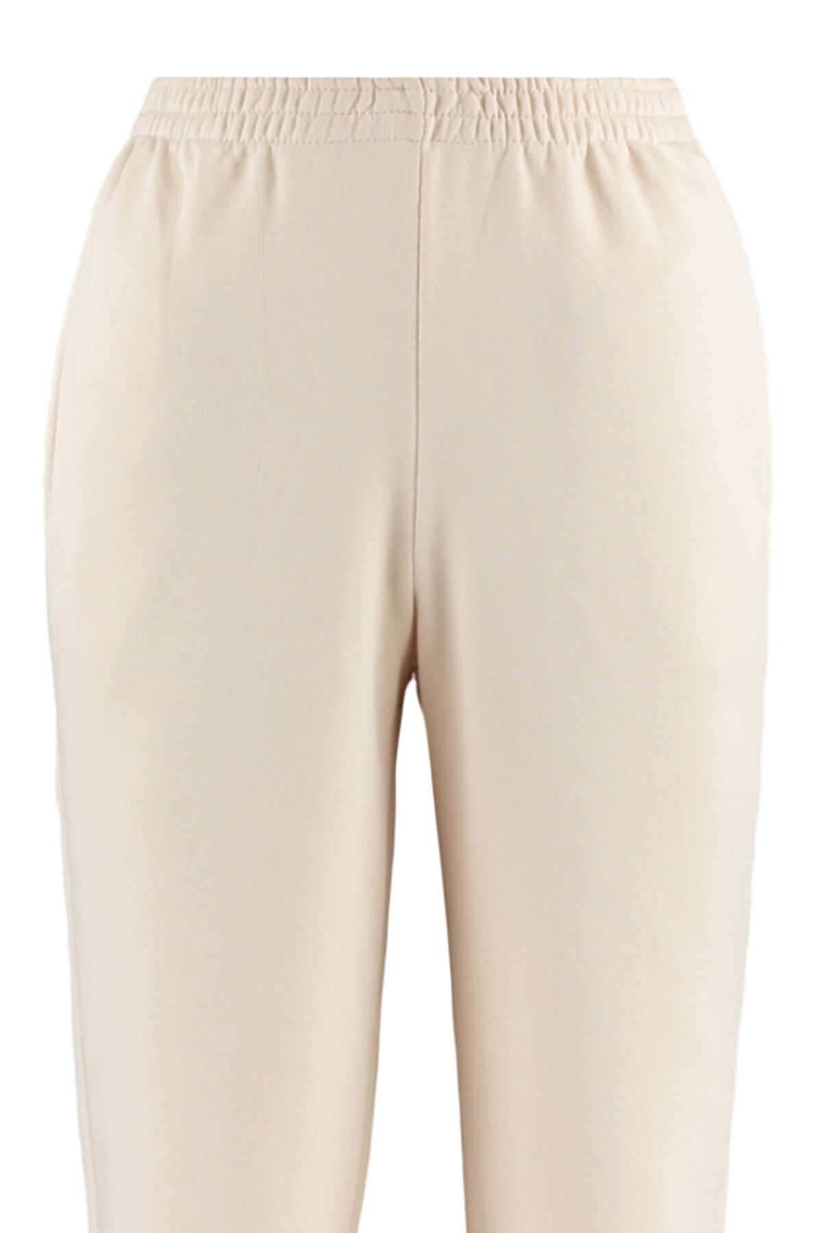 Trendyol Modest-Ecru Basic Thick Knitted Sweatpants TCTAW23EI00003 7