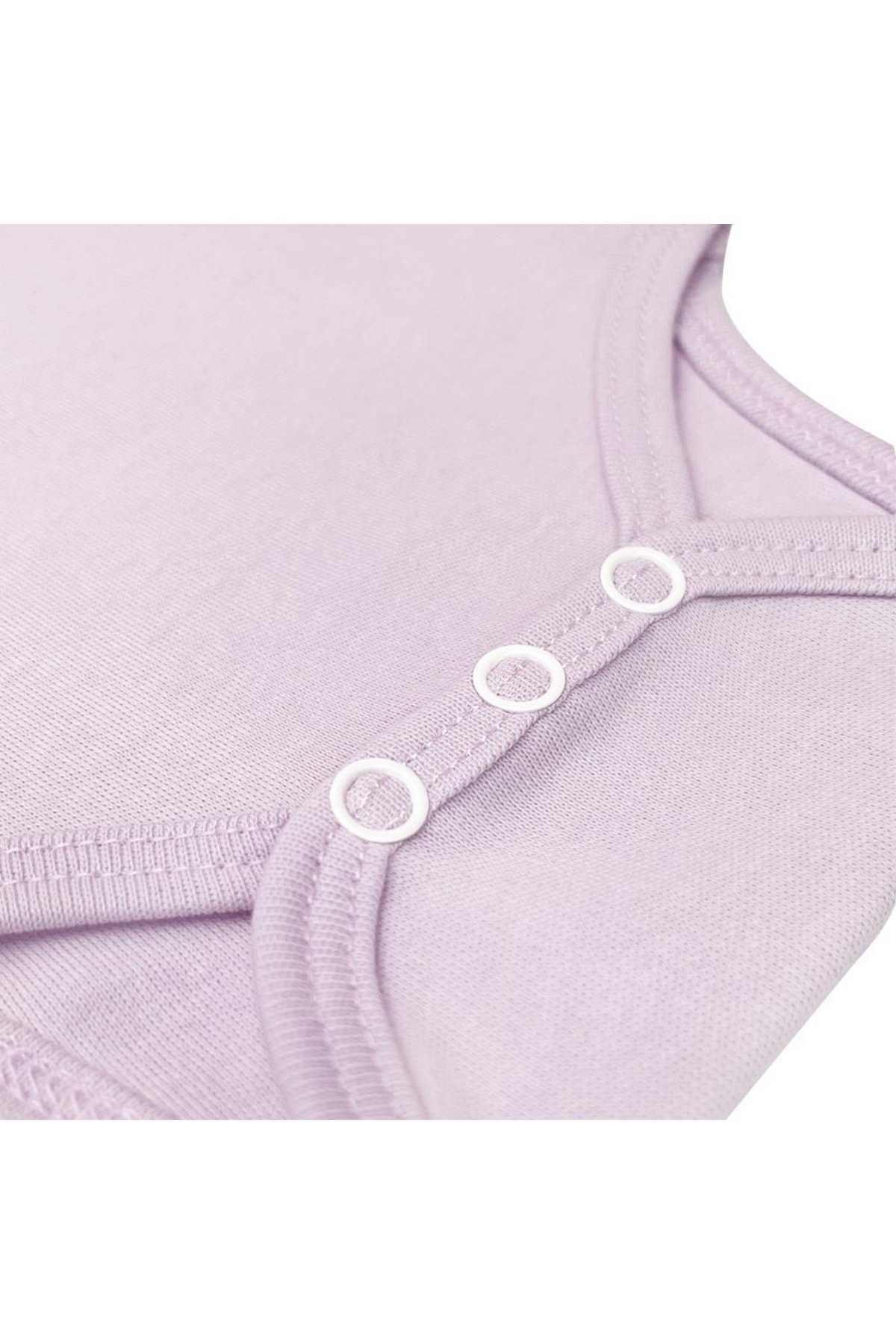 بادی نوزادی پسرانه – دخترانه بنفش Woolnat | WNC22018 اورجینال - تصویر 3