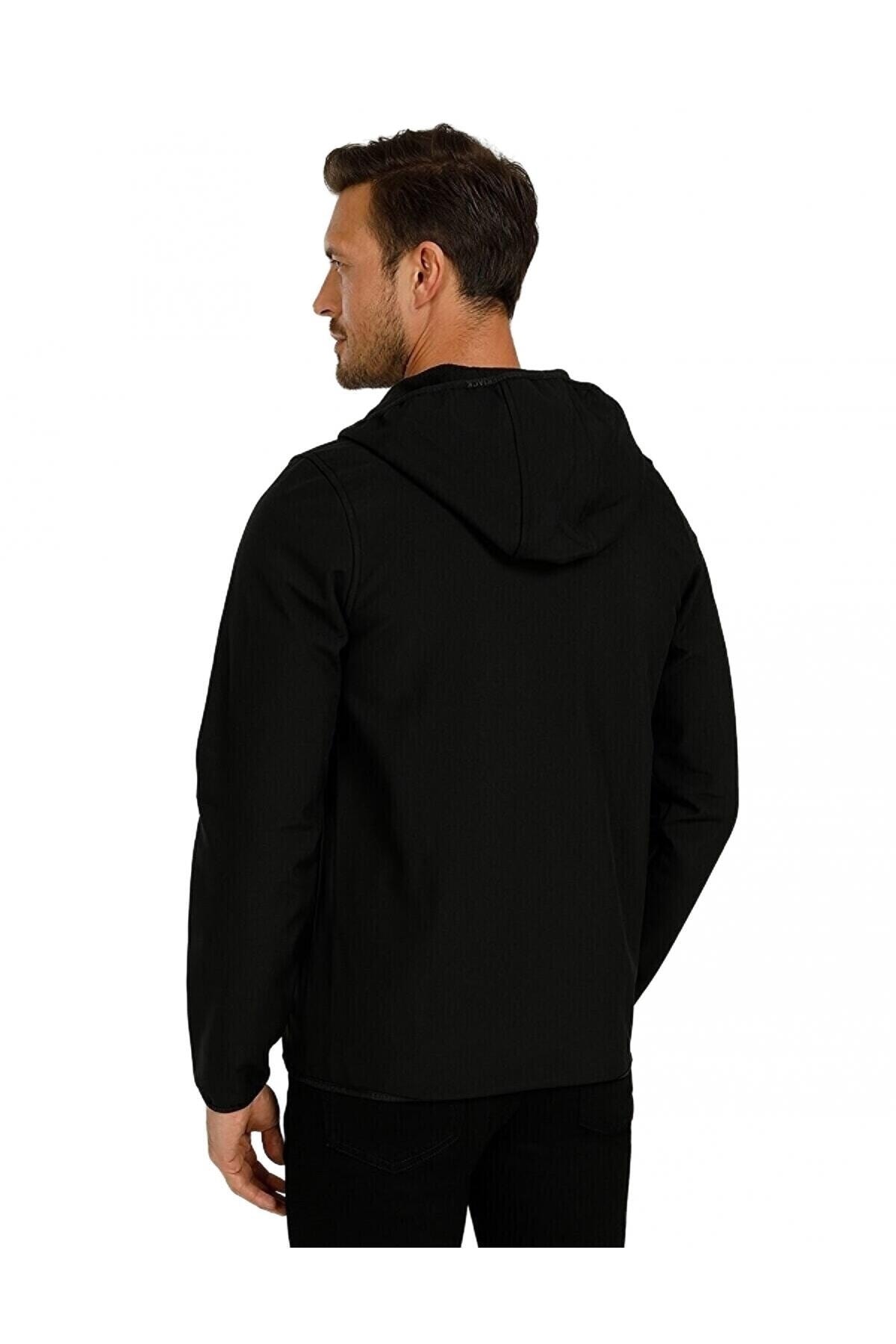 کاپشن مردانه مشکی Lumberjack | 257 GT16 اورجینال - تصویر 2