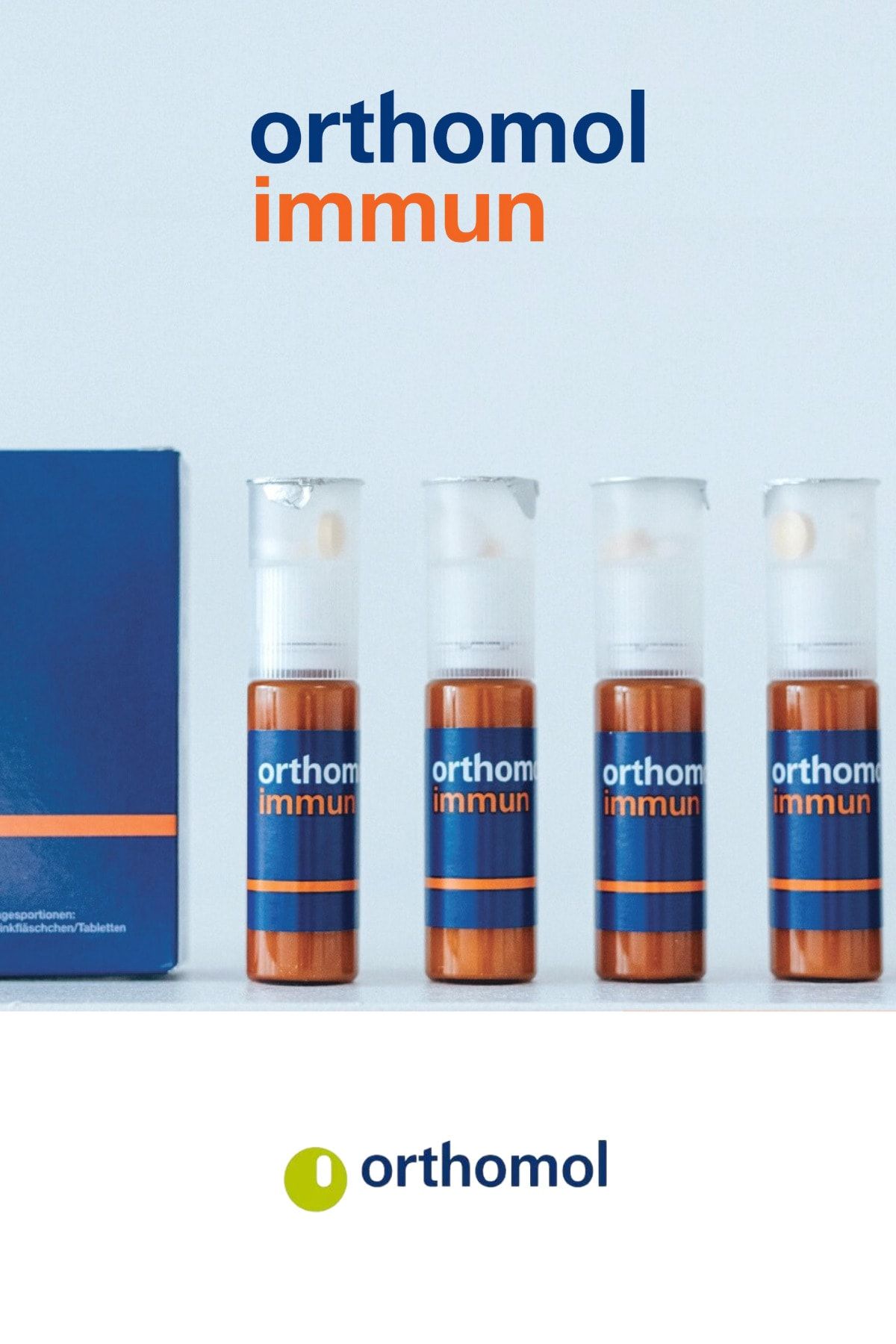 Orthomol Immun 30 Flakon Bağışıklık Desteği, Vitamin A,b,c,d,e,çinko, 30 Iyot-30 Folik Asit Tableti SN11461