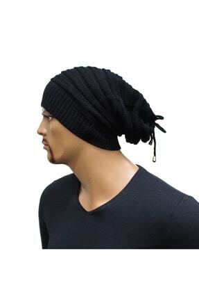 Groppa Unisex Kukuleta Bere Siyah Model 012501-25010