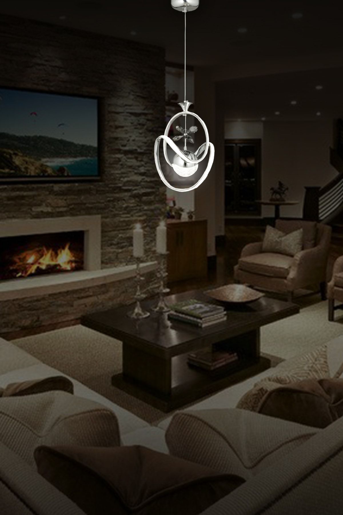 Ultra Home-Modern LED Chandelier LED Chandelier 2