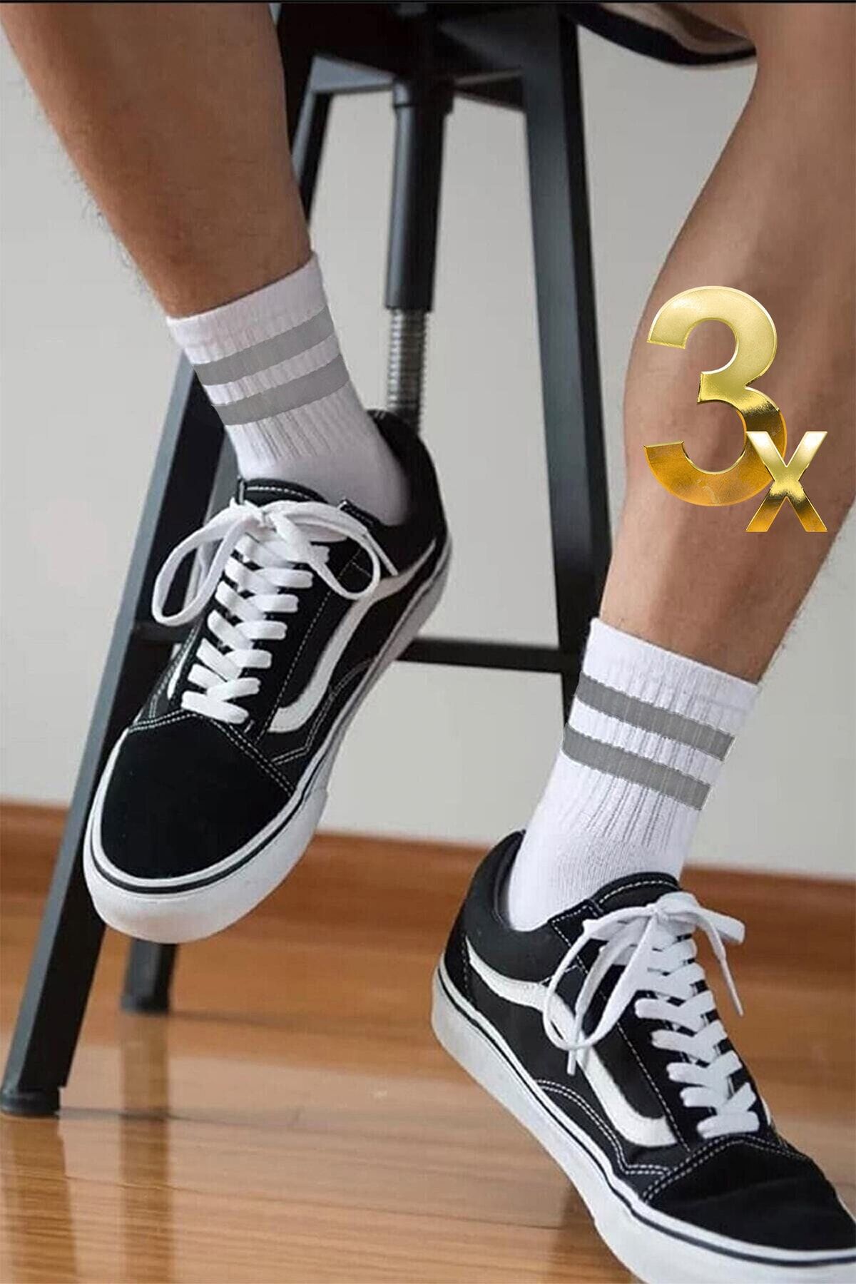 Vans old skool white clearance socks