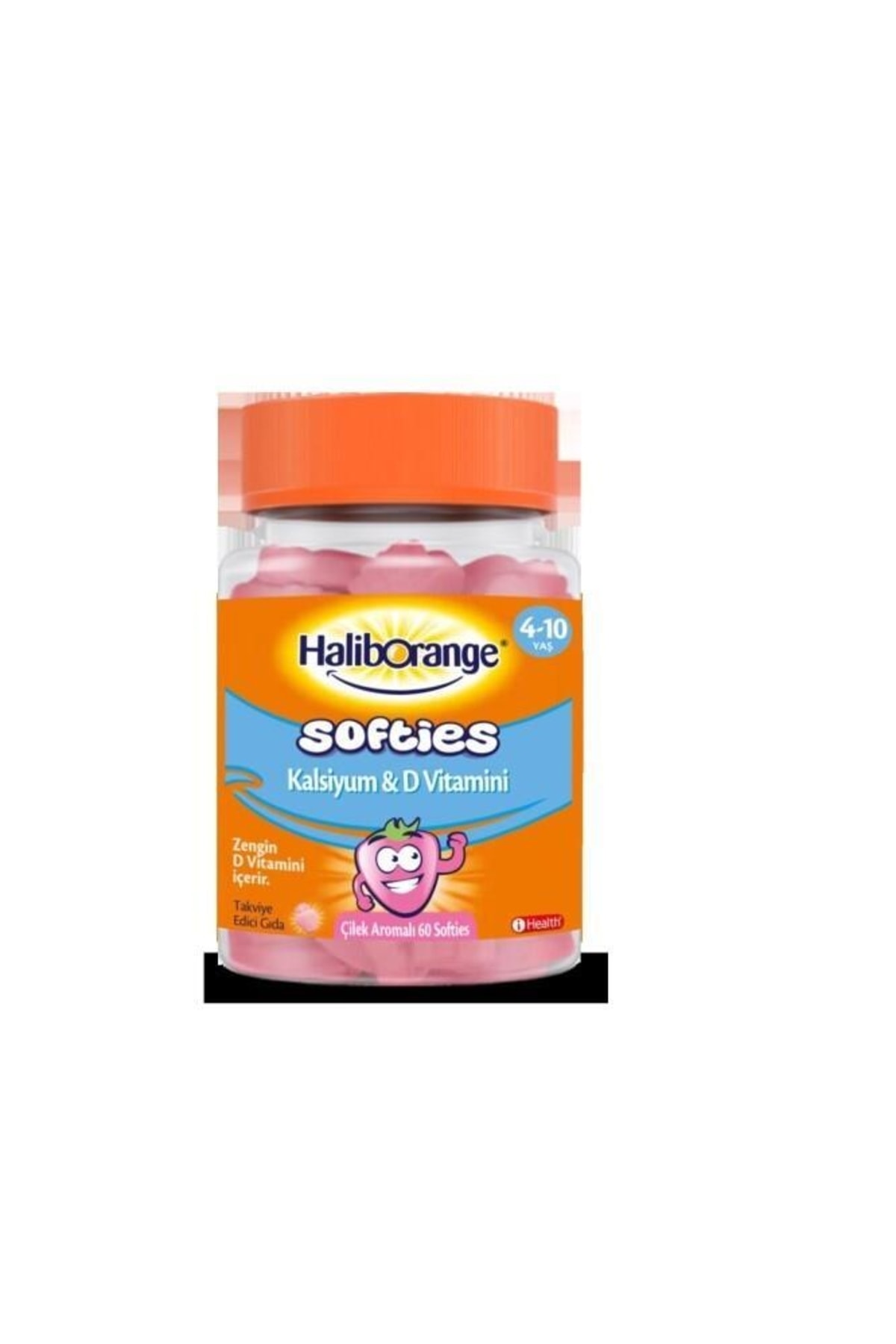 Haliborange Softies Kalsiyum D Vitamini Çilek Aroma 60'lı