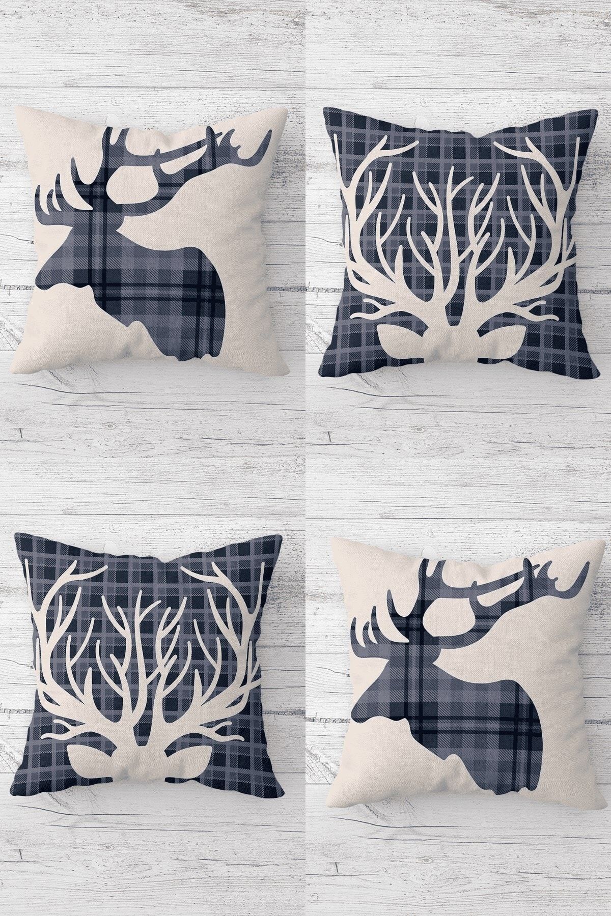 Deer deals cushion covers