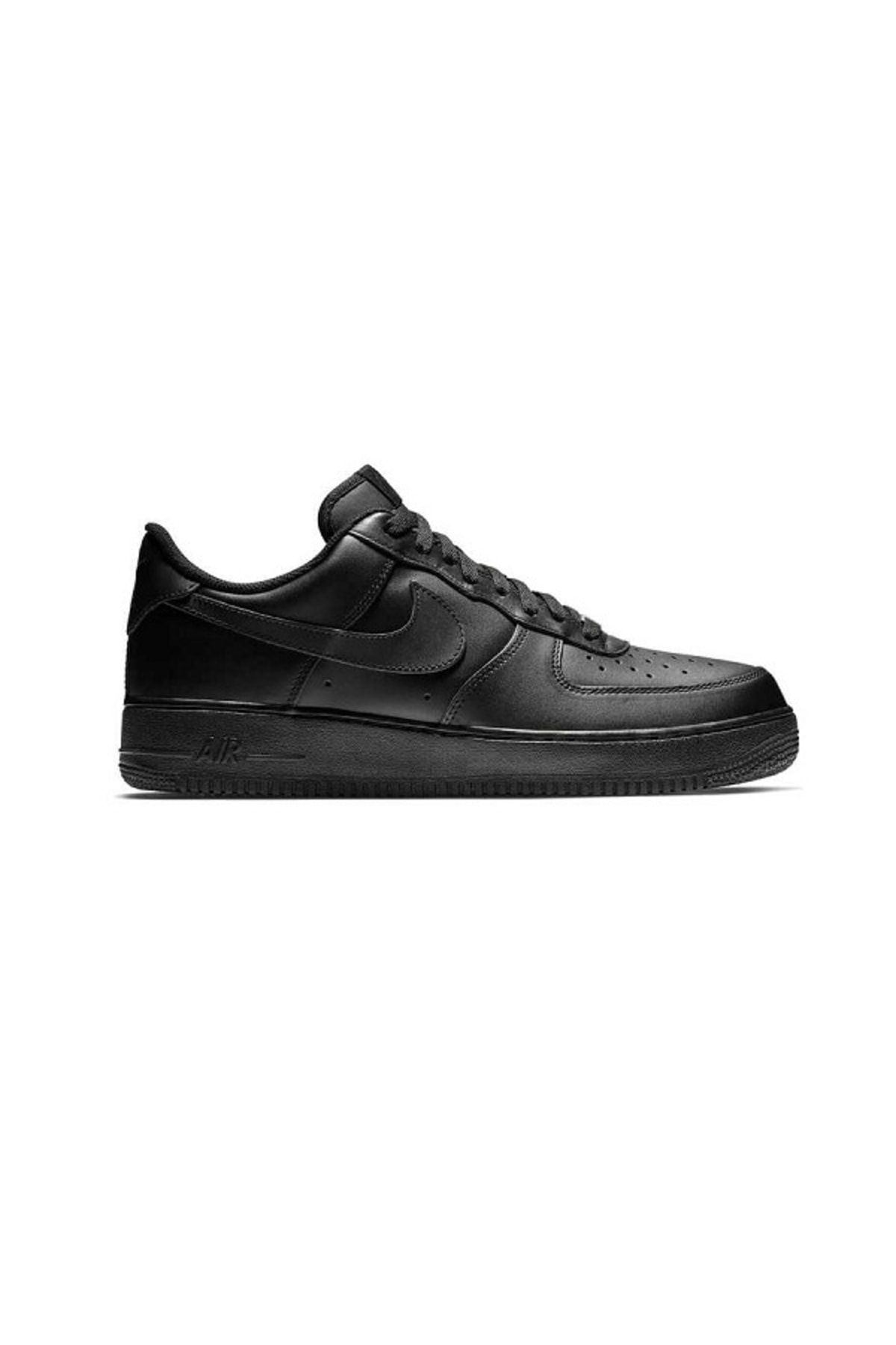 Black nike air force 1 low men's sale