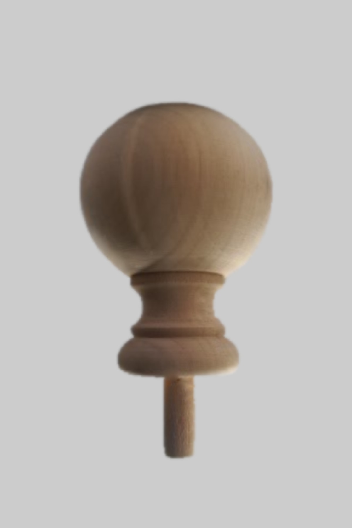 famesmob Ahşap Desenli Işlemeli Merdiven Topuzu