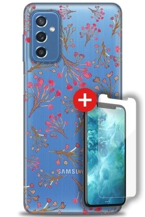 Samsung Galaxy M52 5g Kılıf Hd Baskılı Kılıf - Doğa V5 + Temperli Cam zmsm-m52-5g-v-265-cm