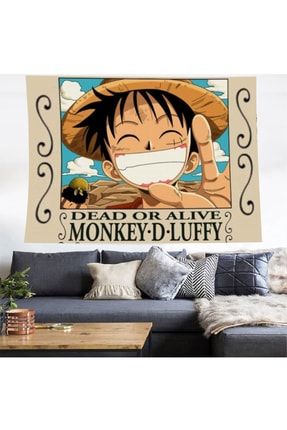 Anime 70 X 100 Cm One Piece : Monkey D. Luffy Duvar Halısı KDH121
