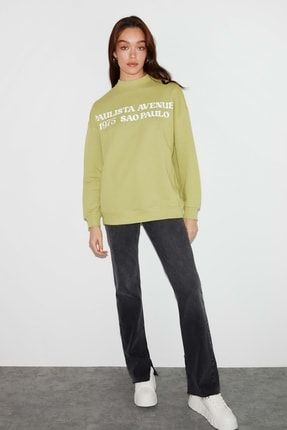 Freya Oversize Yeşil Sweatshirt FREYA19012022