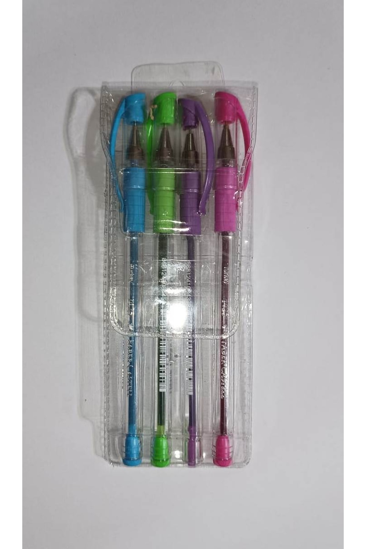 4 Colors 2^each Ballpoint Pens 1425 Fine Steel Tip