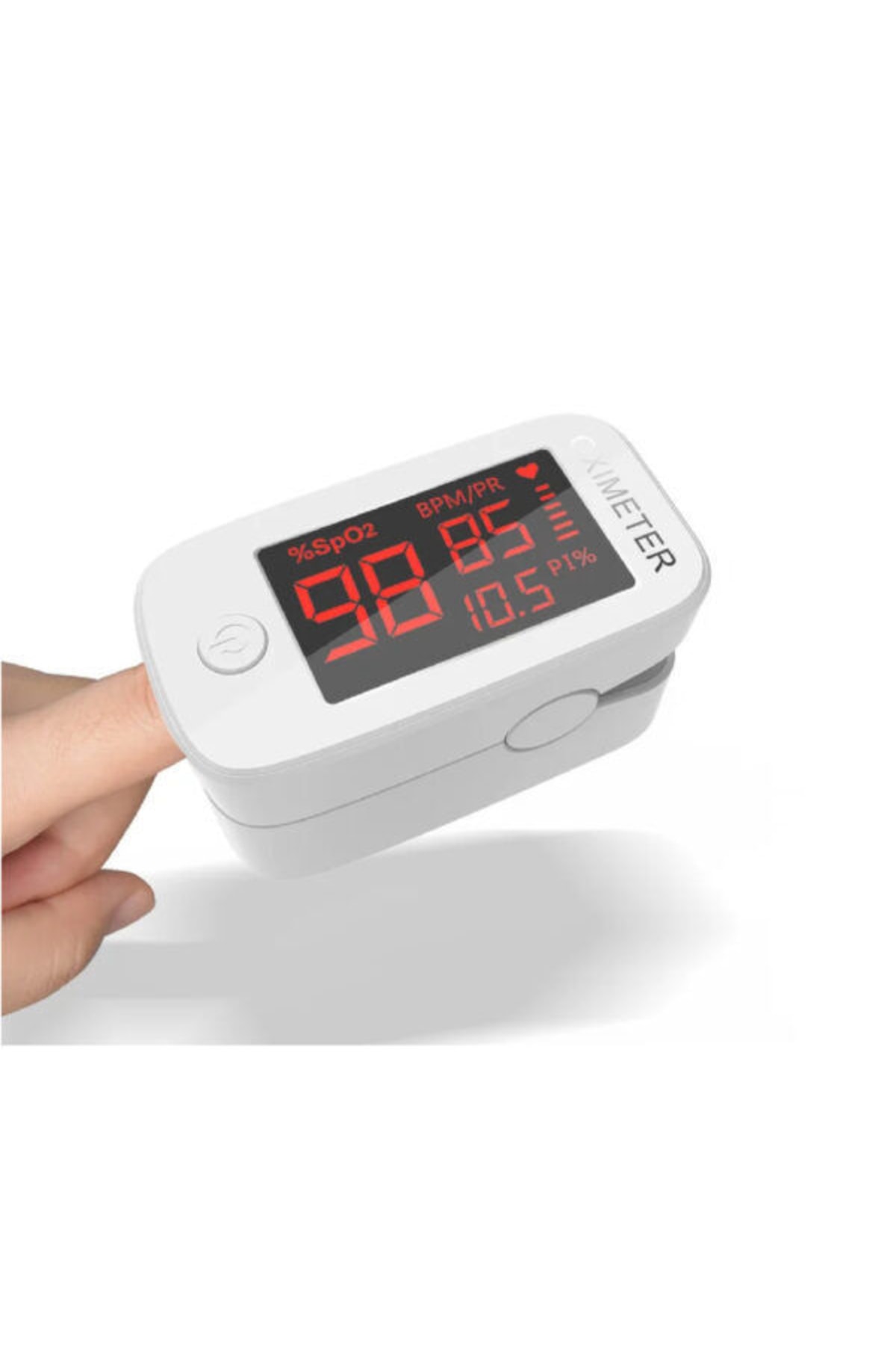 Pulse Oksimeter Nabız Oksimetresi Parmak Ucu Yetişkin Oksijen Nabız Ölçer 2