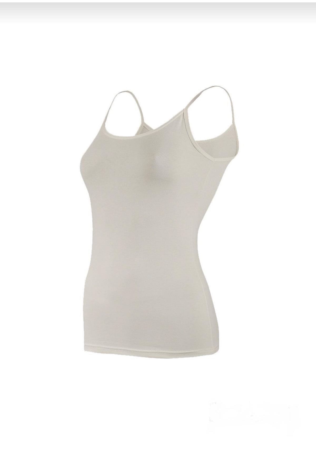 YILDIZ-Star Ecru Athlete Set with 6 Pieces Lycra and String Straps 2174 1