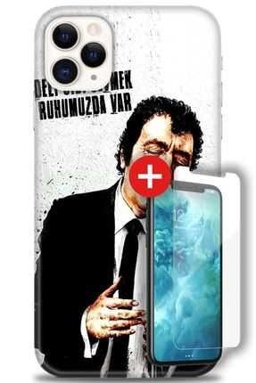 Iphone 11 Pro Max Kılıf Hd Baskılı Kılıf - Müslüm Gürses + Temperli Cam zmap-iphone-11-pro-max-v-309-cm