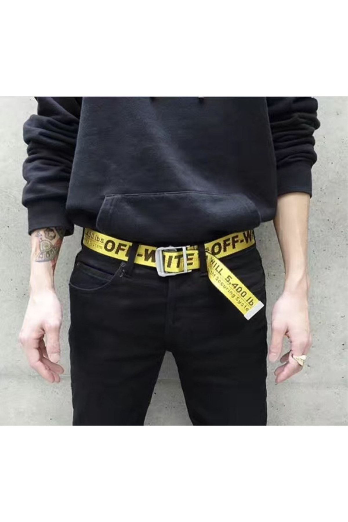 Ремень Off White Желтый Купить