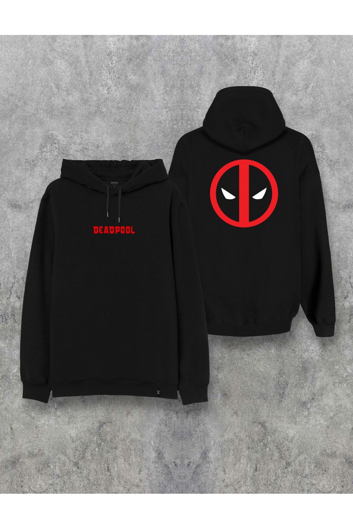 Deadpool in cheap hoodie