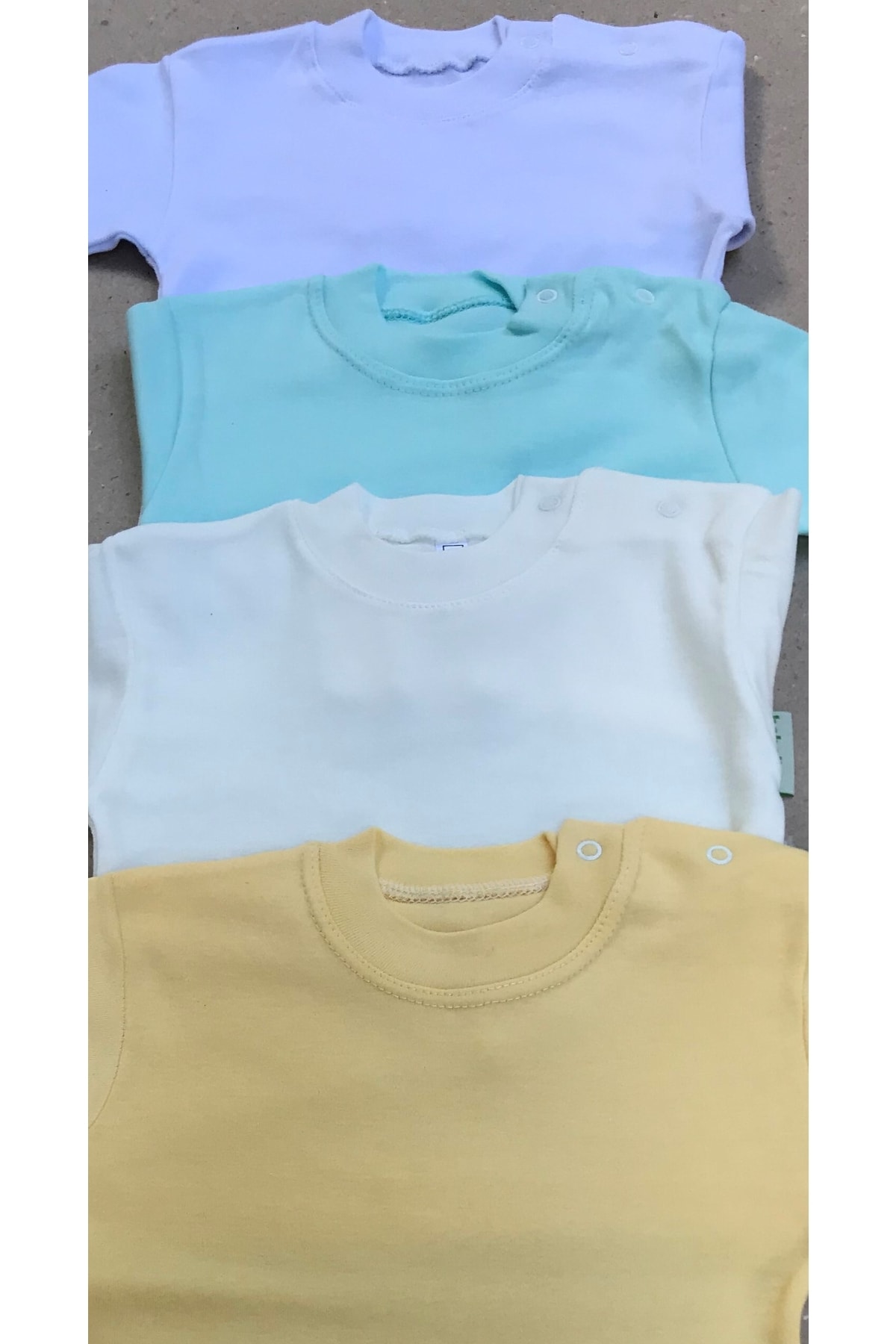 بادی نوزادی پسرانه – دخترانه سفید bebedino | 1402027 اورجینال - تصویر 4