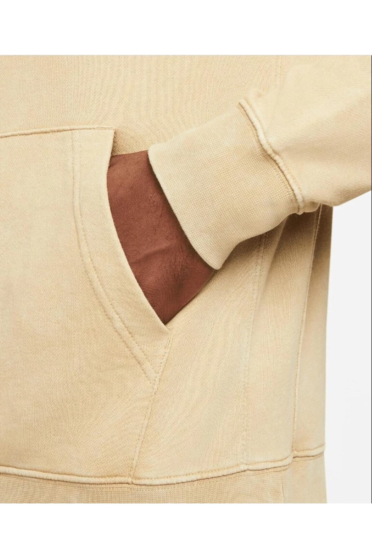 سویشرت مردانه قهوه ای نایکی | TYC00586128930 اورجینال - تصویر 4
