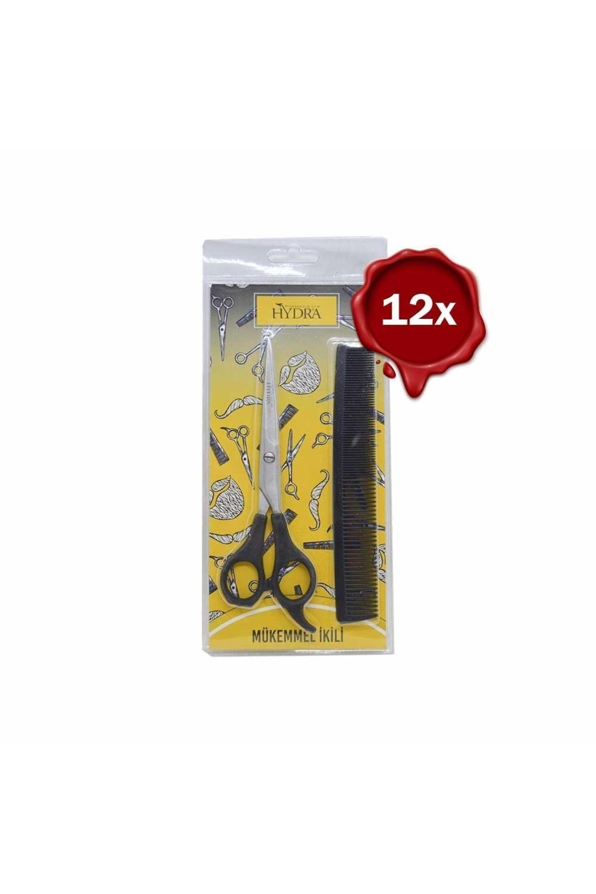 ست قیچی + شانه آرایشگاه حرفه ای Hydra Perfect Duo Tarko