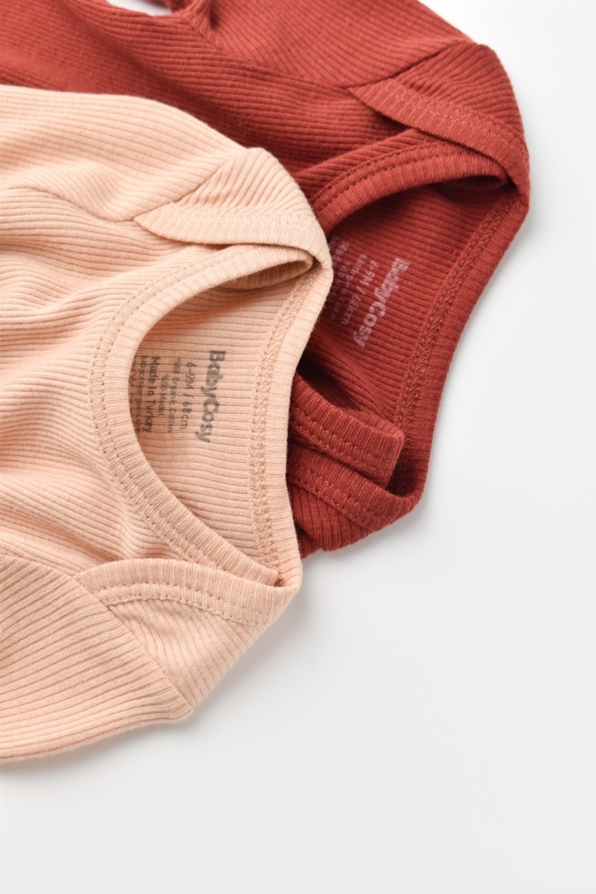 بادی نوزادی پسرانه – دخترانه قهوه ای BabyCosy | csym11311 اورجینال - تصویر 3