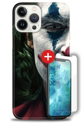 Iphone 13 Pro Max Kılıf Hd Baskılı Kılıf - Joker + Temperli Cam zmap-iphone-13-pro-max-v-221-cm
