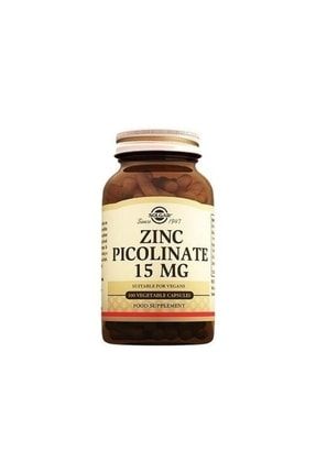 Zinc Picolinate 15 Mg 100 Tb 033984037250-2