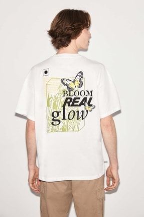 Glory Oversize Ekru T-shirt GLORY19022022