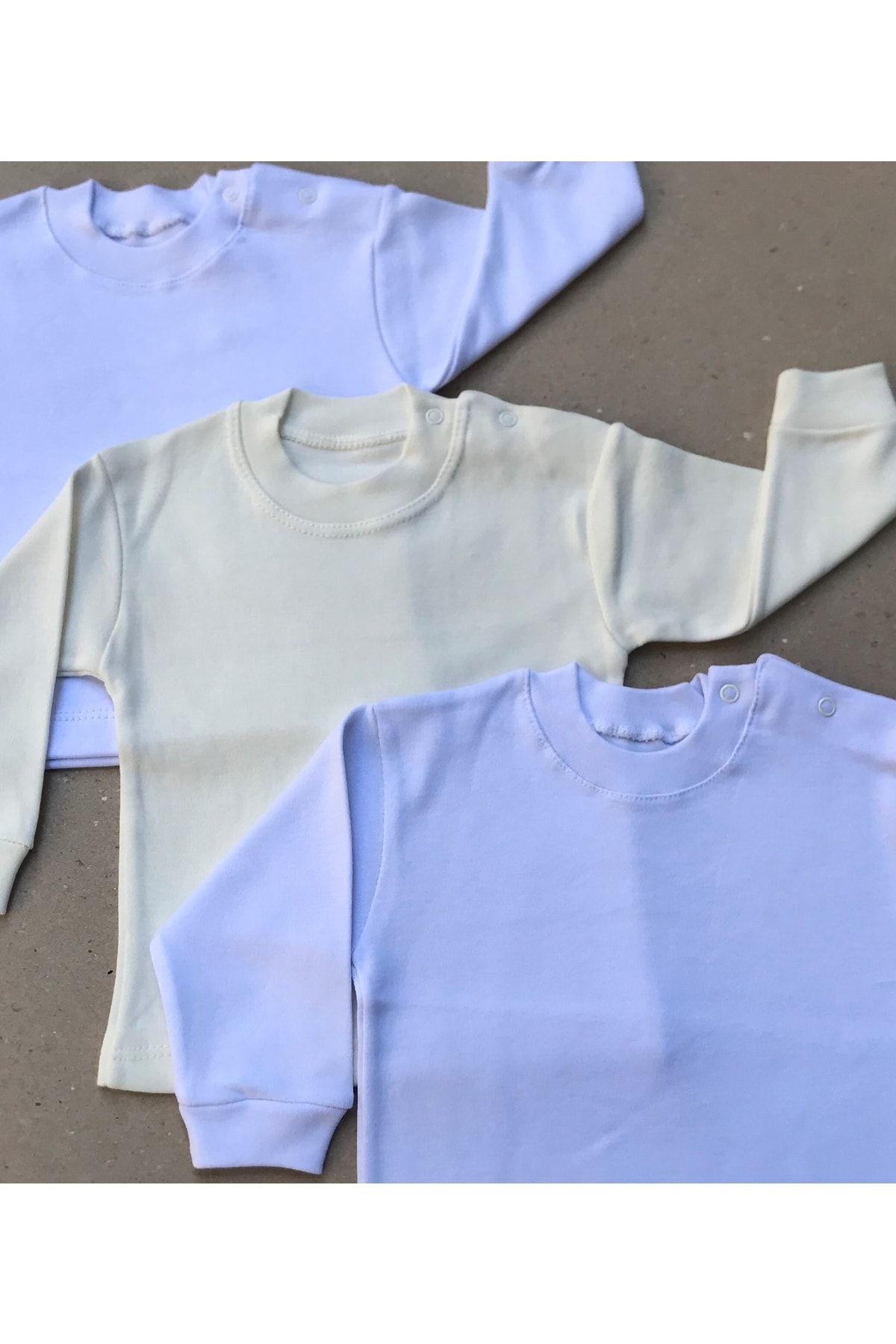 بادی نوزادی پسرانه – دخترانه سفید bebedino | 1402009 اورجینال - تصویر 4