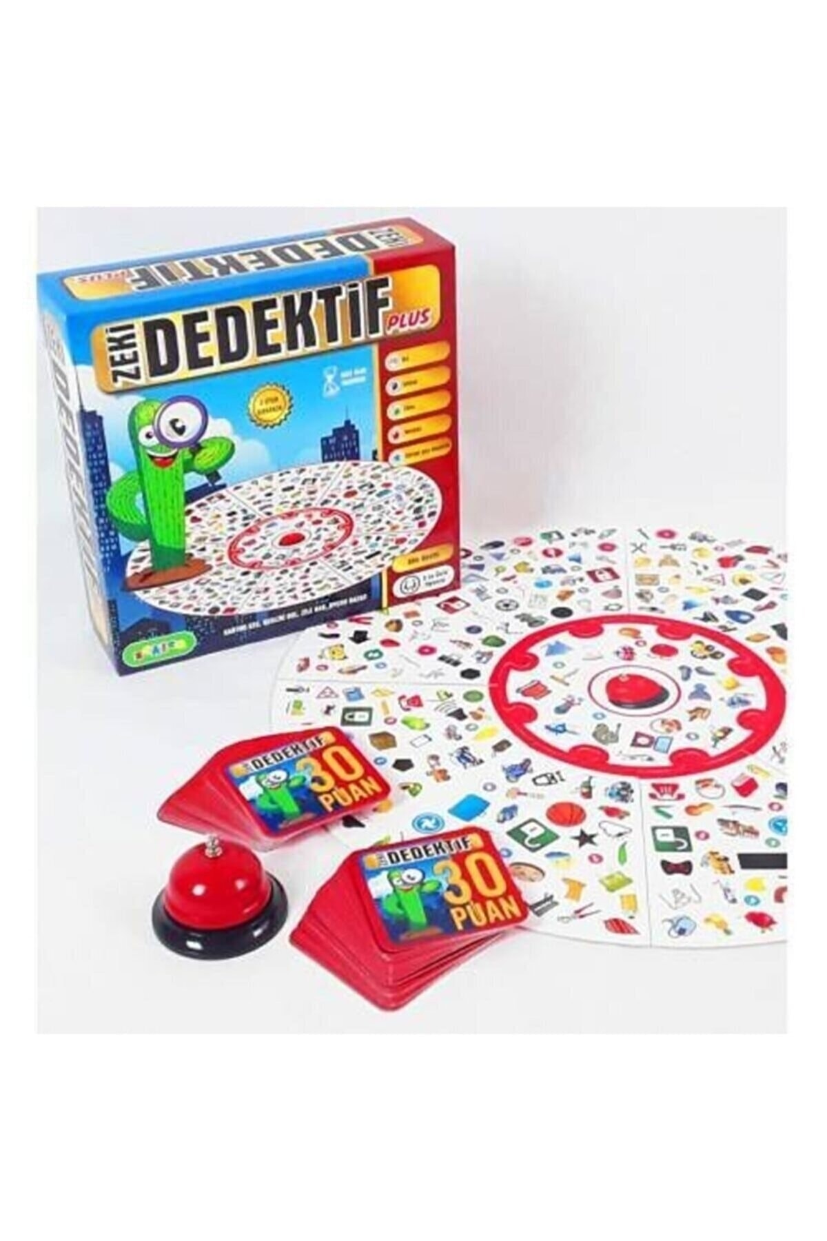 Adil Baba Büyük Boy Zeki Dedektif Plus, Dikkat Oyunu, Dedektif Görsel Hafıza, Zeka Oyunu 70 Kart