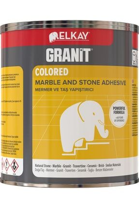 Granit Colored Eb25 Mermer Ve Taş Yapıştırıcı, Bej, 250 gr EB 25 BEJ