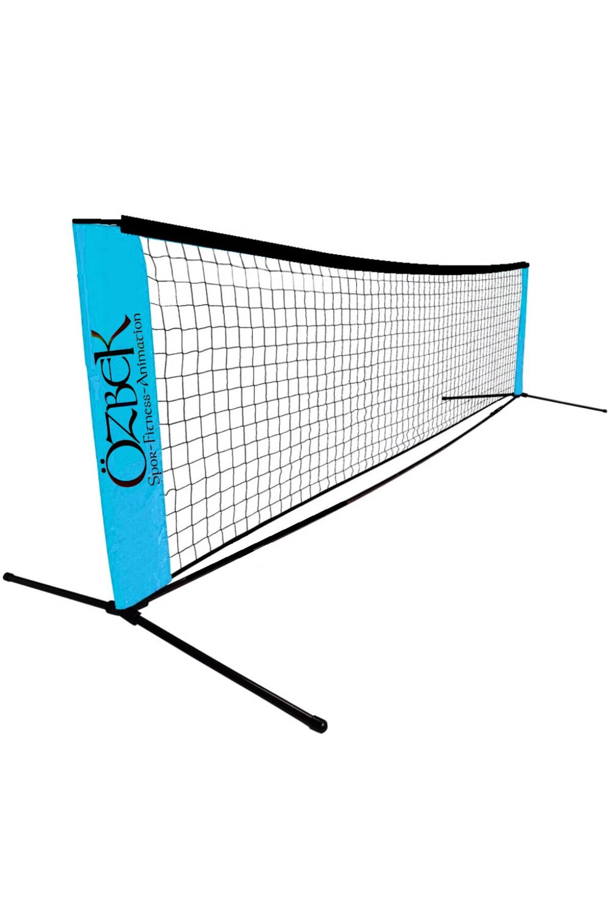Foot Tennis Net Net - Portable Foot Tennis Complete Mast Set - 3 Meters