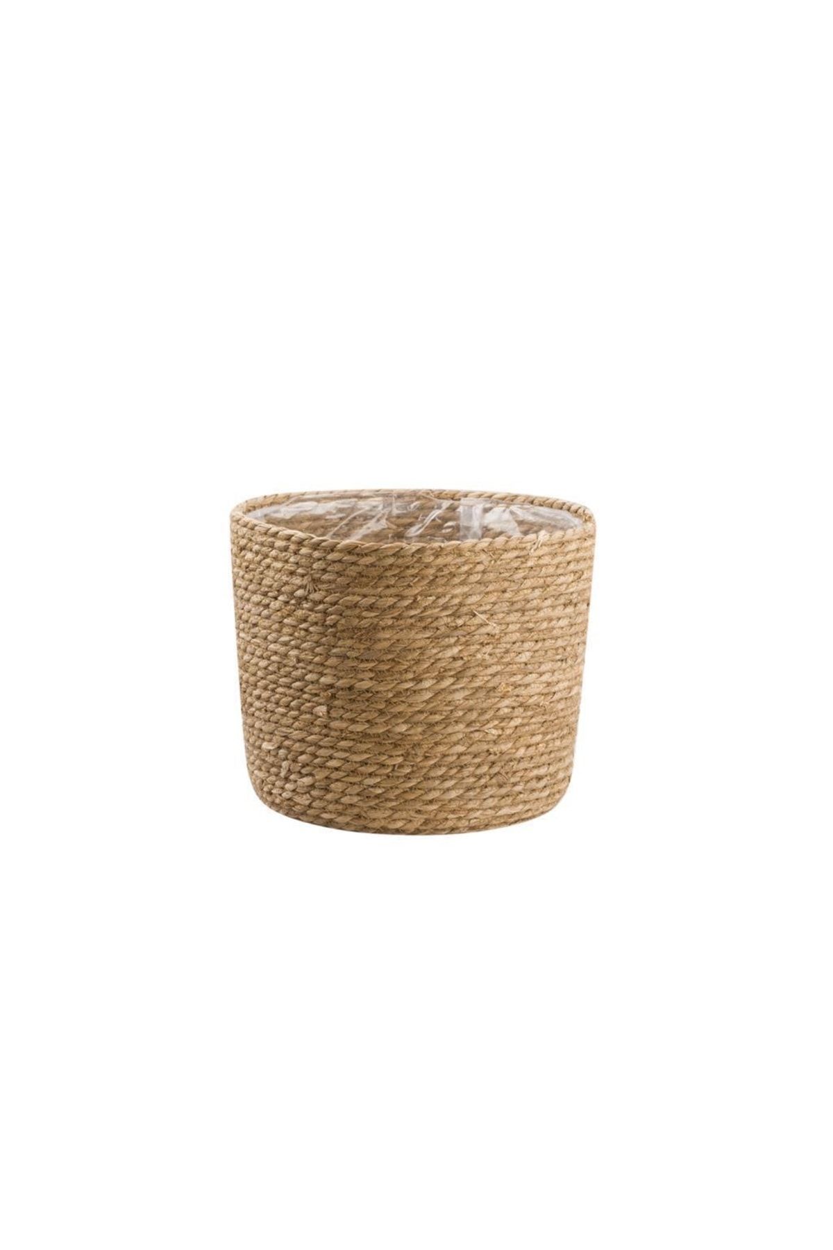 Sever Hasır Natural Saksı 28cm